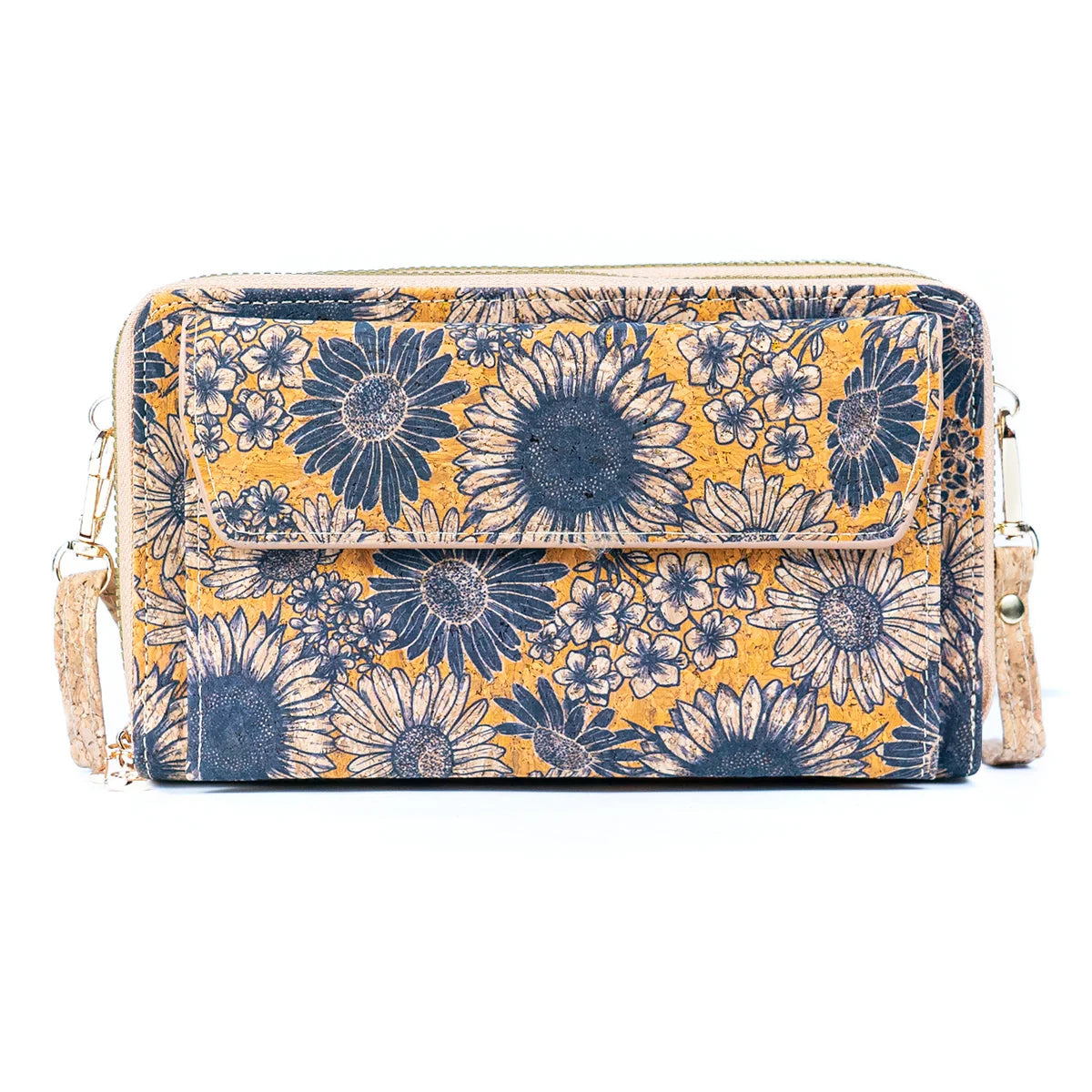 Horizontal Cork Phone Bag