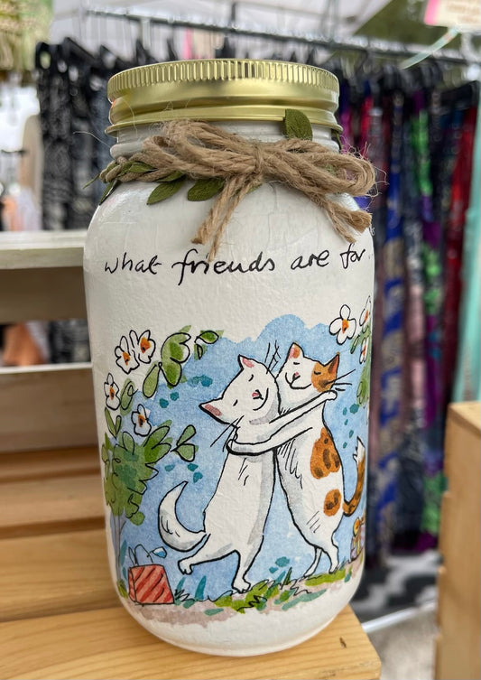 What are friends for… Mason Jar Tissue Holder