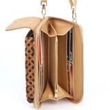 Sea Turtle Cork Crossbody Phone Wallet