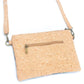 Printed Cork Crossbody Clutch