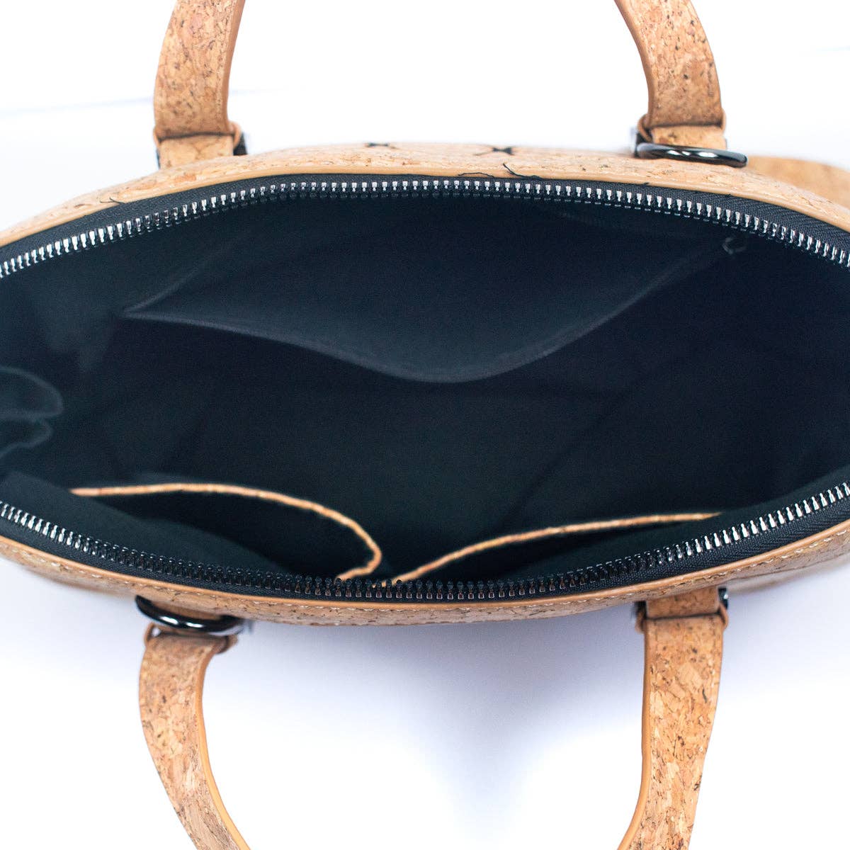 Geometric Cork Handbag