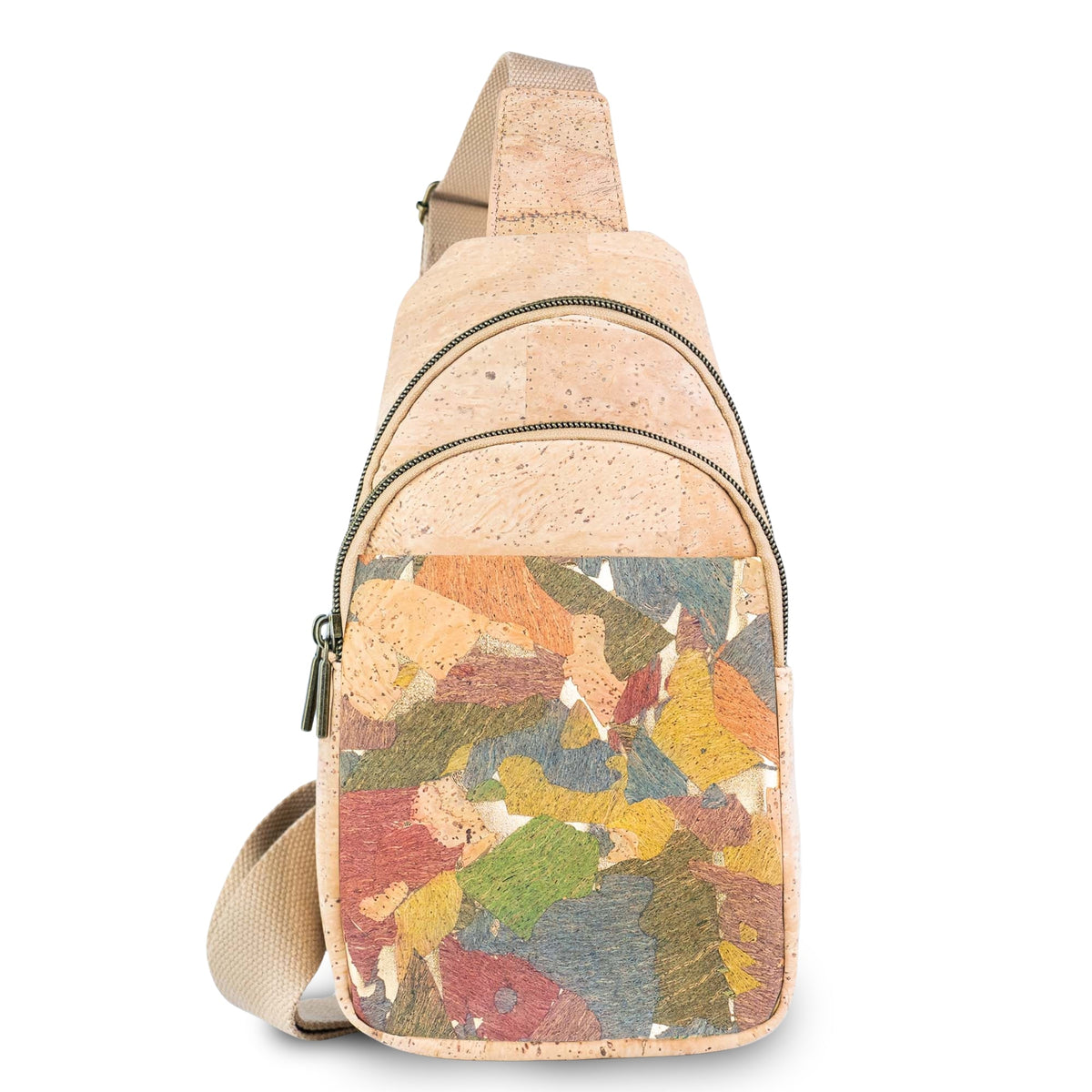 Natural Cork Sling Bag