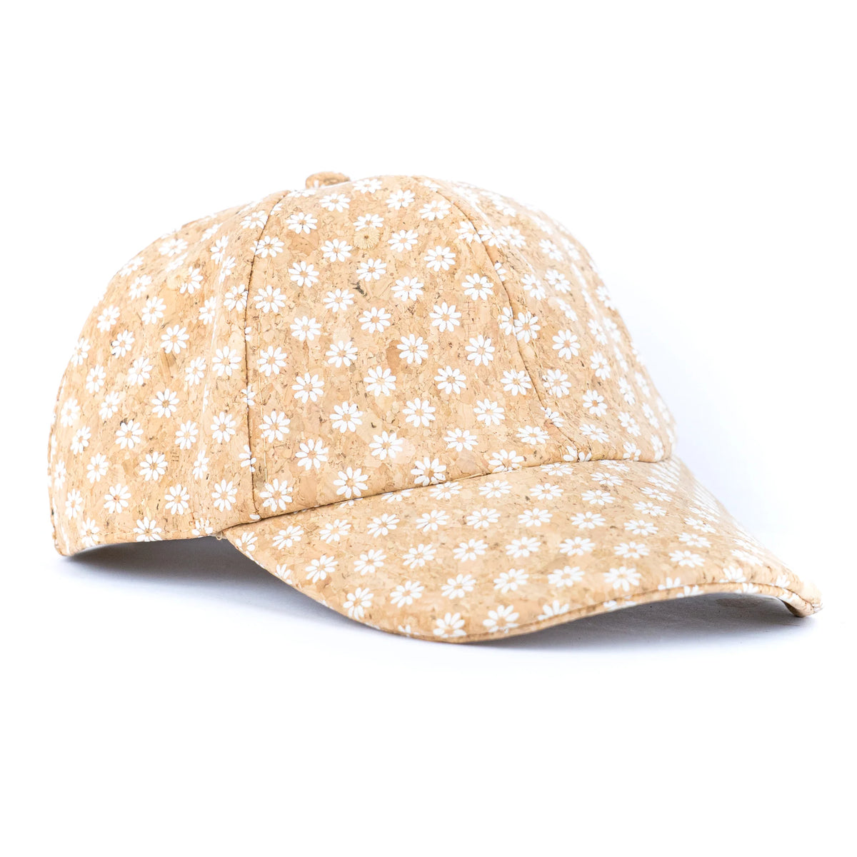 Women’s Cork Baseball Cap – Daisy Prints