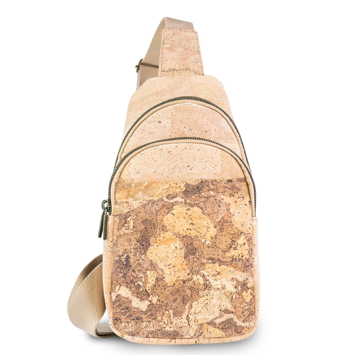 Natural Cork Sling Bag