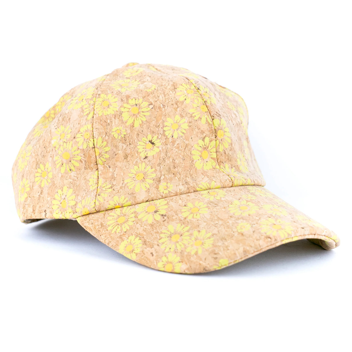 Women’s Cork Baseball Cap – Daisy Prints