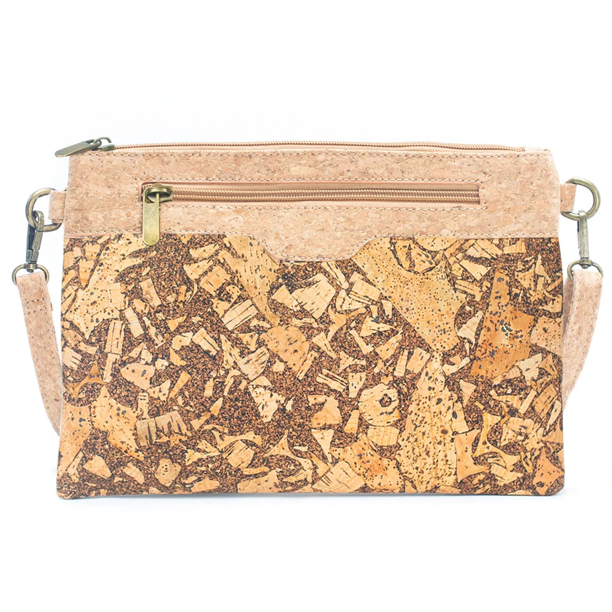 Coffee Bean Cork Crossbody & Clutch