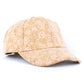 Women’s Cork Baseball Cap – Daisy Prints