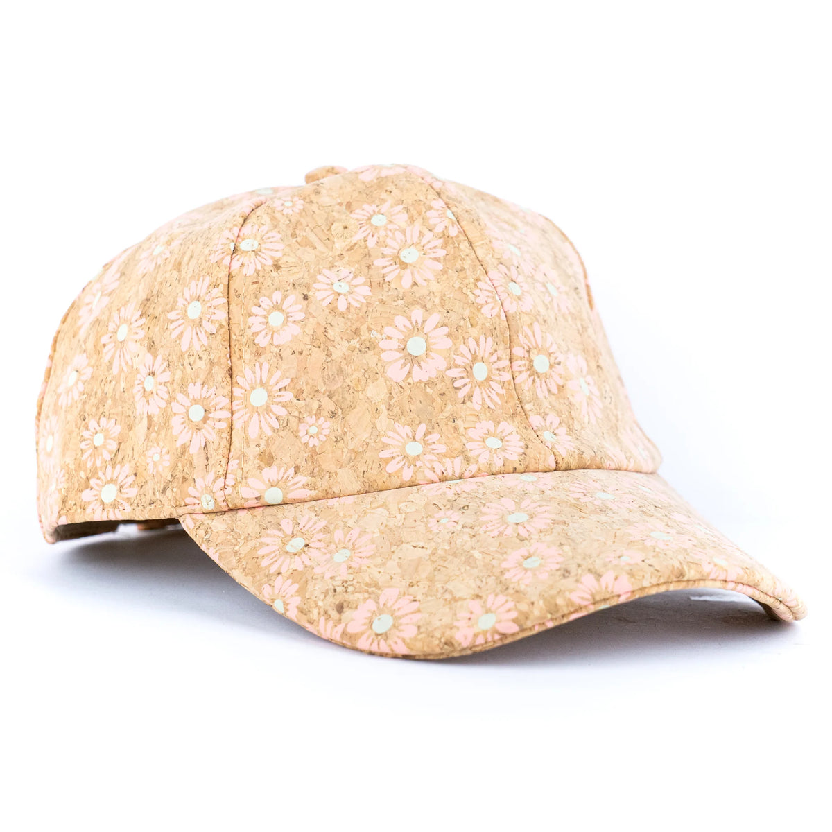 Women’s Cork Baseball Cap – Daisy Prints