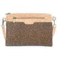 Coffee Bean Cork Crossbody & Clutch