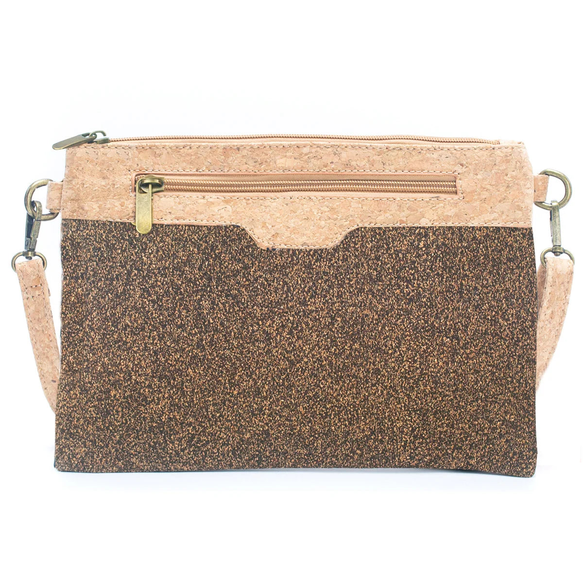 Coffee Bean Cork Crossbody & Clutch