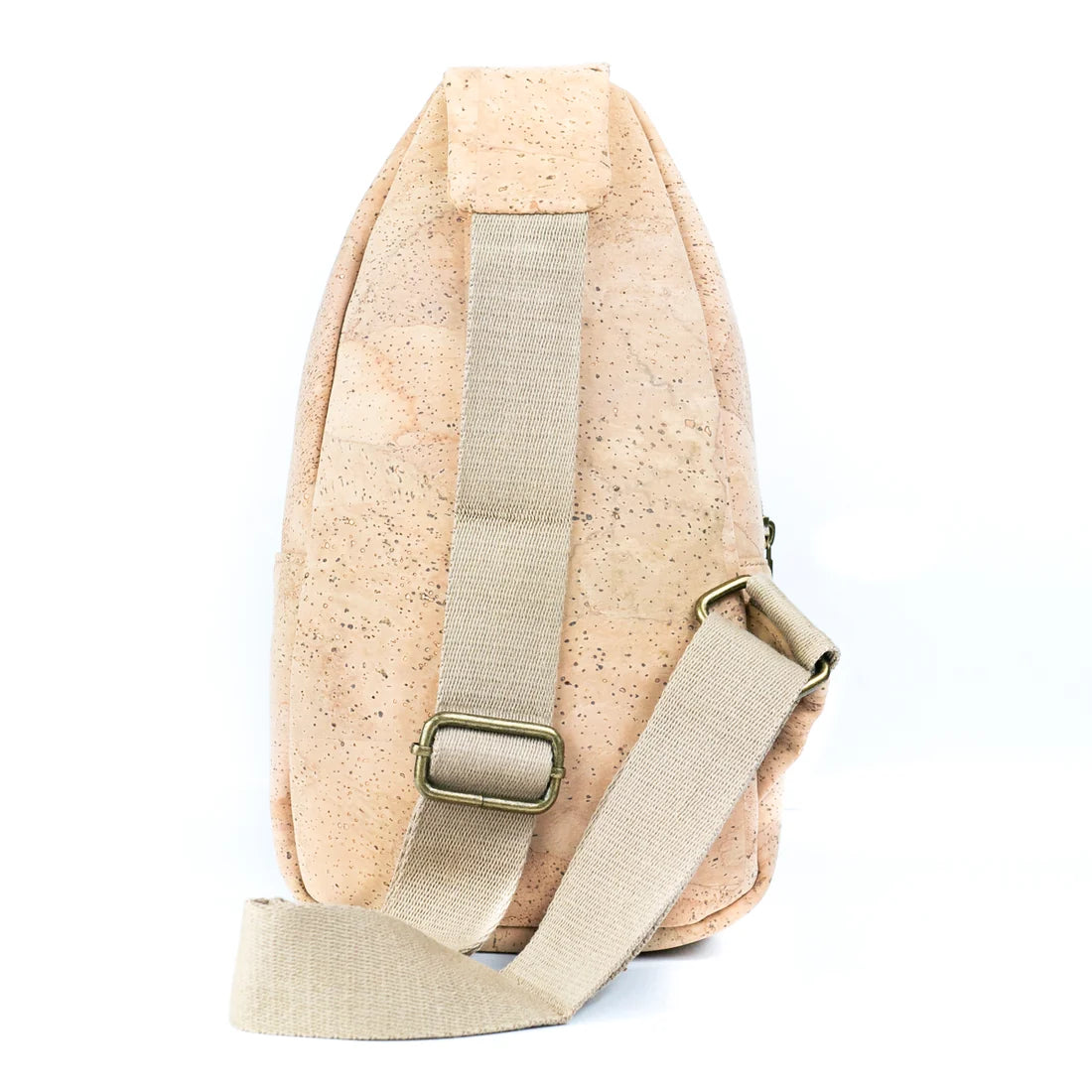 Coffee-Infused Cork Unisex Sling Bag