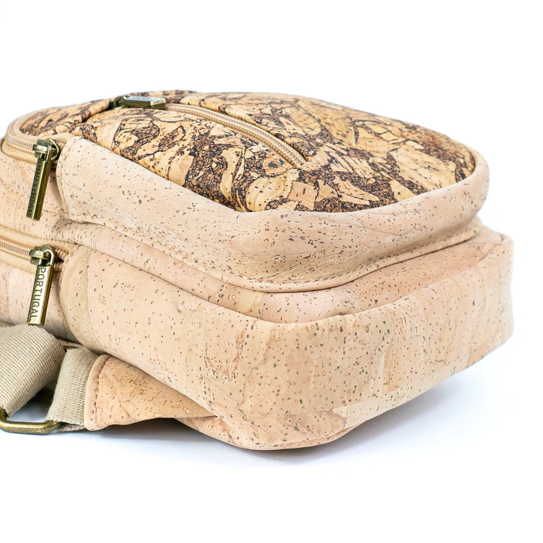 Coffee-Infused Cork Unisex Sling Bag