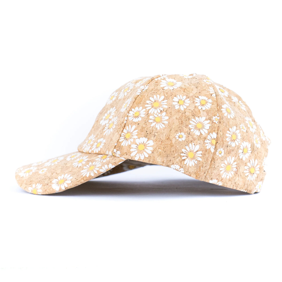 Women’s Cork Baseball Cap – Daisy Prints