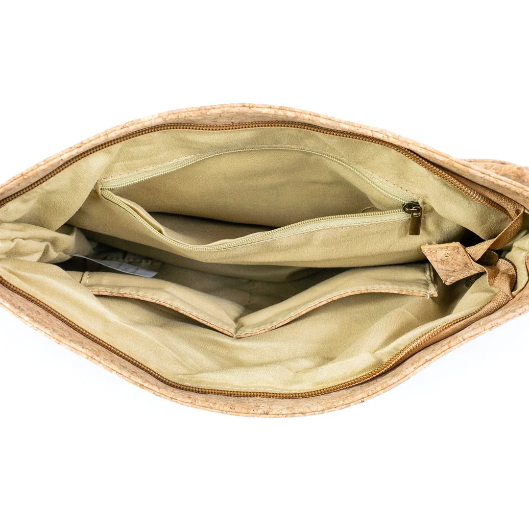 Coffee Bean Cork Crossbody & Clutch