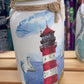 Lighthouse Mason Jar Tissue Holder